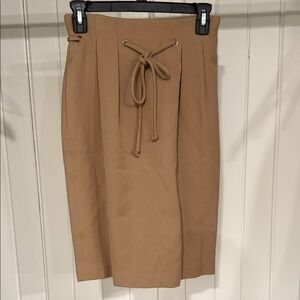 Vintage Anne Klein Wool Pencil Skirt